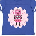 thumbnail image 4 of Inktastic Robotics Girl Robot Gear Girls Toddler T-Shirt, 4 of 5