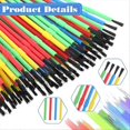thumbnail image 2 of 100 Pieces Paint Brush Bulk Plastic Paint Brush for Arts and Crafts, 2 of 5