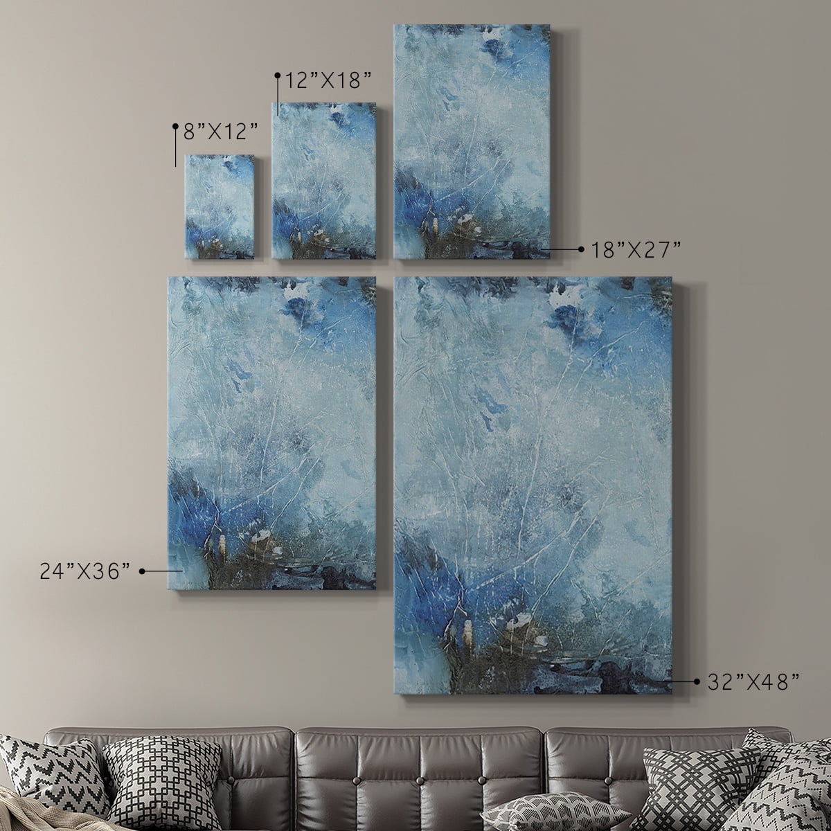 Coastal Seas III Premium Gallery Wrapped Canvas - Ready to Hang