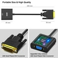 thumbnail image 4 of BENFEI Active DVI-D to VGA Adapter, Benfei DVI-D 24+1 to VGA Male to Female Adapter, 4 of 8