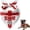 A-4, variant on Pet Bandana with Country Flag – Adjustable Patriotic Dog Scarf – National Flag Bandana for Sports Events Soccer Matches and Holiday Celebrations (A-3)