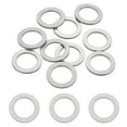 thumbnail image 1 of 10 Pcs M19 304 Acier Inoxydable Rondelles Plates 19mm ID 28mm OD 2mm Épais, Argent, 1 of 6