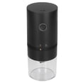 thumbnail image 4 of Molinillo de café en grano, conveniente, práctico, confiable, duradero, diseño curvo, herramienta de molienda portátil compacta para el hogar, color negro, 4 of 8