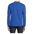 thumbnail image 2 of Mafoose Mens Long Sleeve Essential T-Shirt Royal Small, 2 of 6