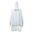 thumbnail image 6 of Ediodpoh Cycling Rain Poncho for Outdoor Use Designed for Bicycling Motorcycling and Scooters Durable with Backpack Slot Light Blue, 6 of 7