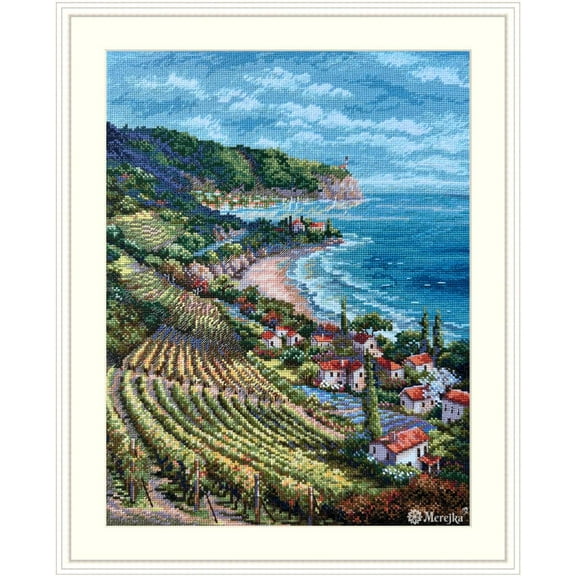 Coastline View K-226 Merejka Counted Cross-Stitch Kit