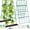 1PACK 42 x 16 IN Green, variant on Cucumber Trellis for Raised Bed A Frame Metal Garden Trellis for Climbing Plants Outdoor, 42 x 16IN Foldable Coated Steel Cucumbers Trelli, Easy to Install Cucumber Trellis for Vegetable Fruit