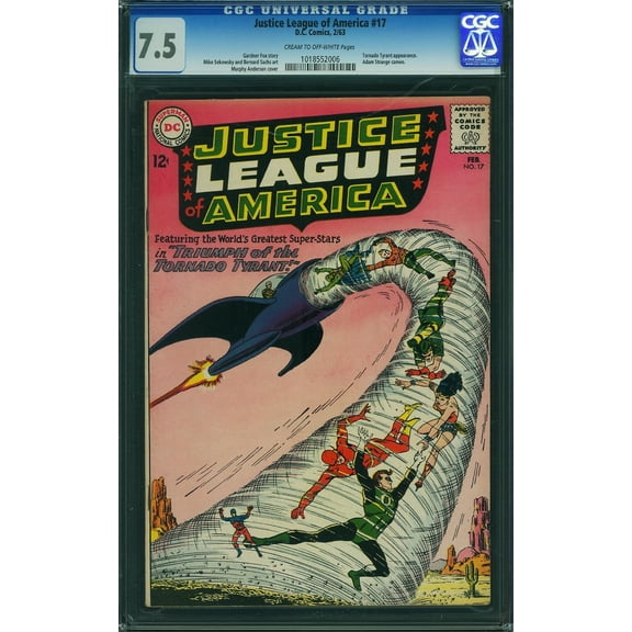 Justice League of America #17 - CGC 7.5 Comic Book
