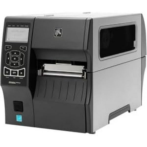 Restored Zebra ZT410 Thermal Transfer & Direct Thermal Label Printer Monochrome Desktop Barcode Printer, 203 dpi, USB/Ethernet, P/N: ZT41043-T310000Z (Refurbished)