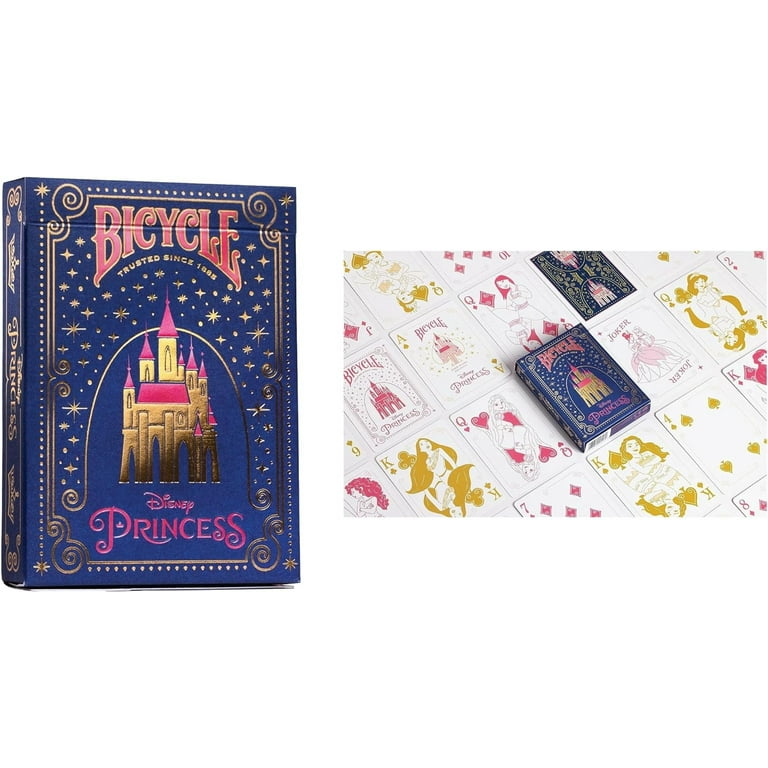 Disney Collector's Bundle: 6 Decks Bicycle Playing Cards - Black