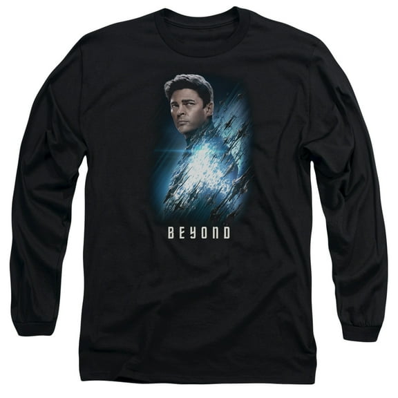 Star Trek Beyond Bones Poster Long Sleeve Adult 18/1 T-Shirt Black