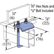 Unistrut P2786 EG, Beam Clamp, Beam Clamp, 1 PC