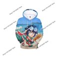 thumbnail image 3 of Sudadera con capucha para niños, disfraces de cosplay de 4 a 16 años, ropa de invierno, jersey con capucha, sudadera con capucha, juego de anime para niños, ropa de cosplay de Leon, tops de forro pola, 3 of 5