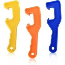 3 Pcs Bucket Opener Tool 5 Gallon Paint Can Opener Plastic Bucket Lid Opener Tool, 3 Colors