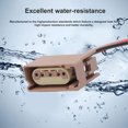 thumbnail image 7 of 2 Pcs Turn Signal Socket and Pigtail Connector Fit for Fiesta Focus F150 Lincoln Mercury 2003-2019 with Wire Harness Replace 2U5Z13411SA YF1Z13411CA, 7 of 7