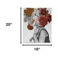 thumbnail image 4 of 20" Modern and Glamorous Garden Party Canvas Wall Art, 4 of 5