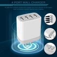 thumbnail image 4 of Adaptador de cargador USB AILKIN 4.8A de 4 puertos para iPhone Samsung, 4 of 6
