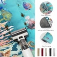thumbnail image 5 of Area Rugs 5'x7', Seahorse Coastal Carpet Runner Indoor Outdoor Rugs Home Decor Aesthetic, Nautical Ocean Summer Blue Teal Coral Shell Non Slip Mats Washable Accent Rug for Living Room Bedroom, 5 of 8