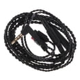 thumbnail image 1 of Cable de actualización de auriculares Perfecl de 3,5 Mm para ATH IM01 IM02 IM03 Negro, 1 of 8