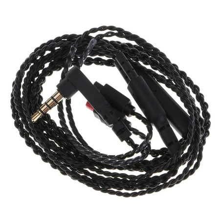 Replacement Upgrade Headphone Cable for Audio Technica ATH-IM50 IM70 IM01 IM02 IM03 for Andriod with Mic