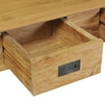 thumbnail image 5 of vidaXL Console Table Solid Teak 35.4"x11.8"x31.5", 5 of 8