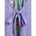 thumbnail image 3 of Tallas de talla grande Impresión floral 2 en 1 camiseta Rosegal  Camisetas tallas grandes, 3 of 5