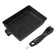 thumbnail image 2 of Rectangular Frying Pan, Pancake Cooking Pan Nonstick Coating Detachable Handle Uniform Heating  For Household Use, 2 of 8
