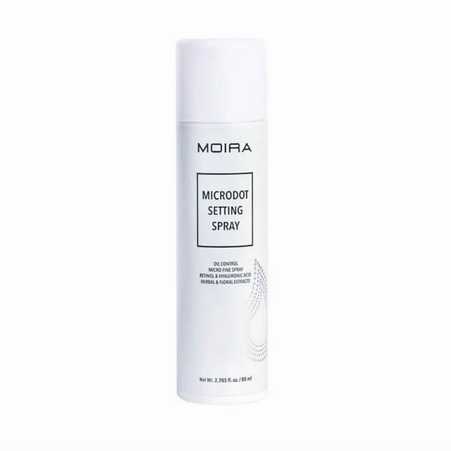 Fijador de maquillaje Moira Microdot 80 ml