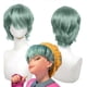 thumbnail image 2 of Demon Hunters Costume Wigs Saja Boys Baby Cosplay Synthetic Wig Green Short Wigs Halloween Party Supplies Cosplay Props, 2 of 4