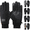 Black+Blue, variant on 2Pairs Running Gloves Warm Gloves Mittens Liners Women Men Gloves Cycling Bike Sports Compression Gloves Gloves Outdoor Sports Cycling Gloves Windproof Coldproof Plus Fleece Warm Gloves