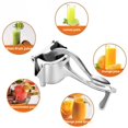 thumbnail image 4 of Hyasfey Manual Juicer Ergonomic Handle Aluminum Alloy Multi-function Grapefruit Orange Squeezer Lemon Fruit Pressing Juicing Tool Kitchen Gadgets, 4 of 8