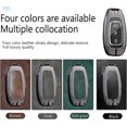 thumbnail image 6 of Key Fob Cover Compatible with Hyundai Palisade Elantra Kona Santa Fe Veloster Accent 2020-2023 3-5 Button Keychain Case Holder Protector, 6 of 8