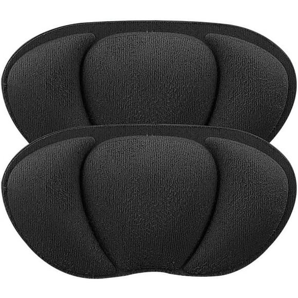 Woeilo Heel Grips Liner Cushions Inserts Shoe Inserts Patches & Heel Cushions for Loose Shoes Heel Pads Snugs for Shoe Too Big Men Women Filler Improved Shoe Fit and Comfort Black