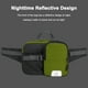 thumbnail image 4 of Hukapapa Bolso de nailon para hervidor de agua, deportes al aire libre, montañismo, ocio, mochilas de gran capacidad, bolso verde, 4 of 5