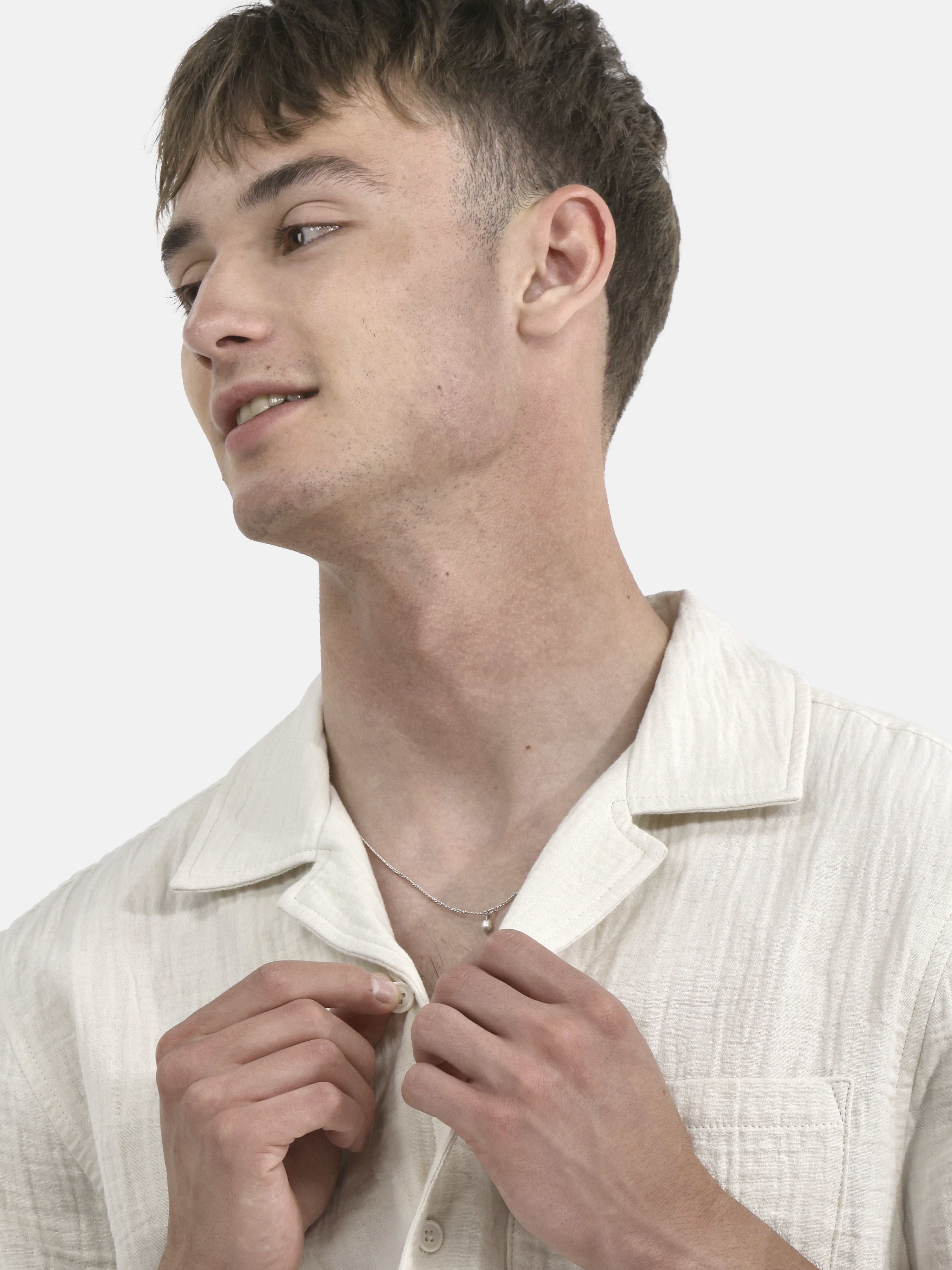No Boundaries Mens Textured Shirt, Sizes XS-3XL