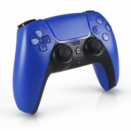 CFWQH Wireless Game Controller Compatible with P5/Slim/Pro/PC, Blue
