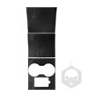 thumbnail image 2 of Cubierta Del Panel Del Coche Portavasos de Central Ajuste para , Accesorios de Decoración de Interiores, Rojo, 2 of 8
