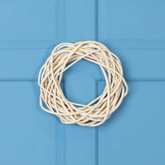 Northlight Natural Weeping Willow Spring Twig Wreath - 12" - Unlit