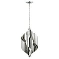 thumbnail image 5 of Ruzha 12 in. 4-Light Indoor Chrome and Silver Finish Pendant Light with Light Kit, 5 of 5