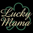 thumbnail image 2 of Womens Lost Gods Lucky Mama Clover T Shirt, 2 of 5