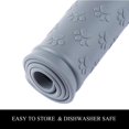thumbnail image 3 of Dog Cat Pet Feeding Mat, Silicone Waterproof Food Mat - 0.4inch, 3 of 5