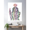thumbnail image 2 of Nurse Sticker Poster Wall Art, Modern Wall Decor, 8x12 UNFRAMED, 2 of 3