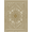Gold Cream, Pattern 6, variant on ODIKA Key Border Sparkle Sunburst Round Symmetrical Shimmer Greek Glam Refined for Dorm Room, Small Living Apartment, Stain Resistant Low Profile