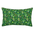 thumbnail image 1 of Fotbe St. Patrick's day Funda de Almohada Decorativa Estilo Occidental, Lujo en Algodón, Fundas para Almohadas King, Cojín Estampado para Decoración del Hogar-20"x30", 1 of 6
