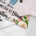 thumbnail image 3 of LHSHID Personalized Blanket Throw sisters forever always sisters forever friends Blanket Birthday Blanket for Sister Women Girl, 3 of 4