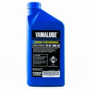 Yamaha Marine New OEM FC-W 4-Stroke Engine Oil, 1qt/32oz 10W-30, LUB-10W30-FC-12