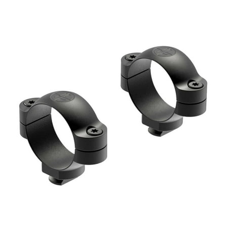 UPC: 0030317499570 | Leupold DD Dual Dovetail 30mm Medium Height Scope Rings  Matte Black – 49957