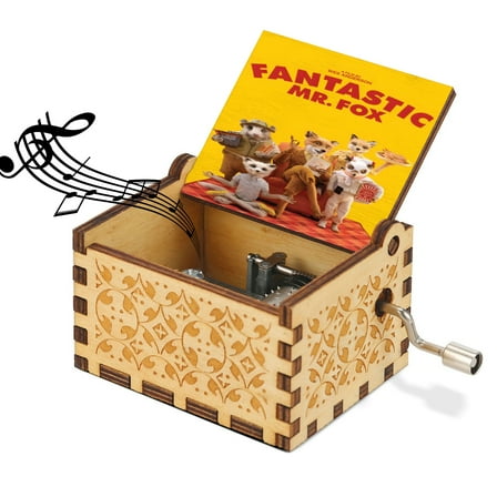Fantastic Mr. Fox Wooden Music Box.