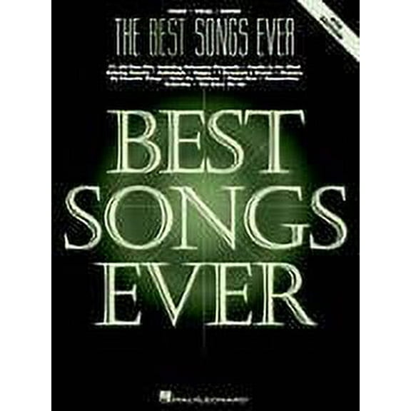 Hal Leonard The Best Songs Ever for Piano/Vocal/Guitar 9th Edition