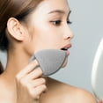 thumbnail image 4 of 1Set Facial Sponges Grey Hydrophilic Polyurethane Exfoliating For Women Men 10.4X2.6In, 4 of 9